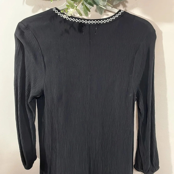 Old Navy Long Sleeve Embroidered Dress M - Picture 7 of 16